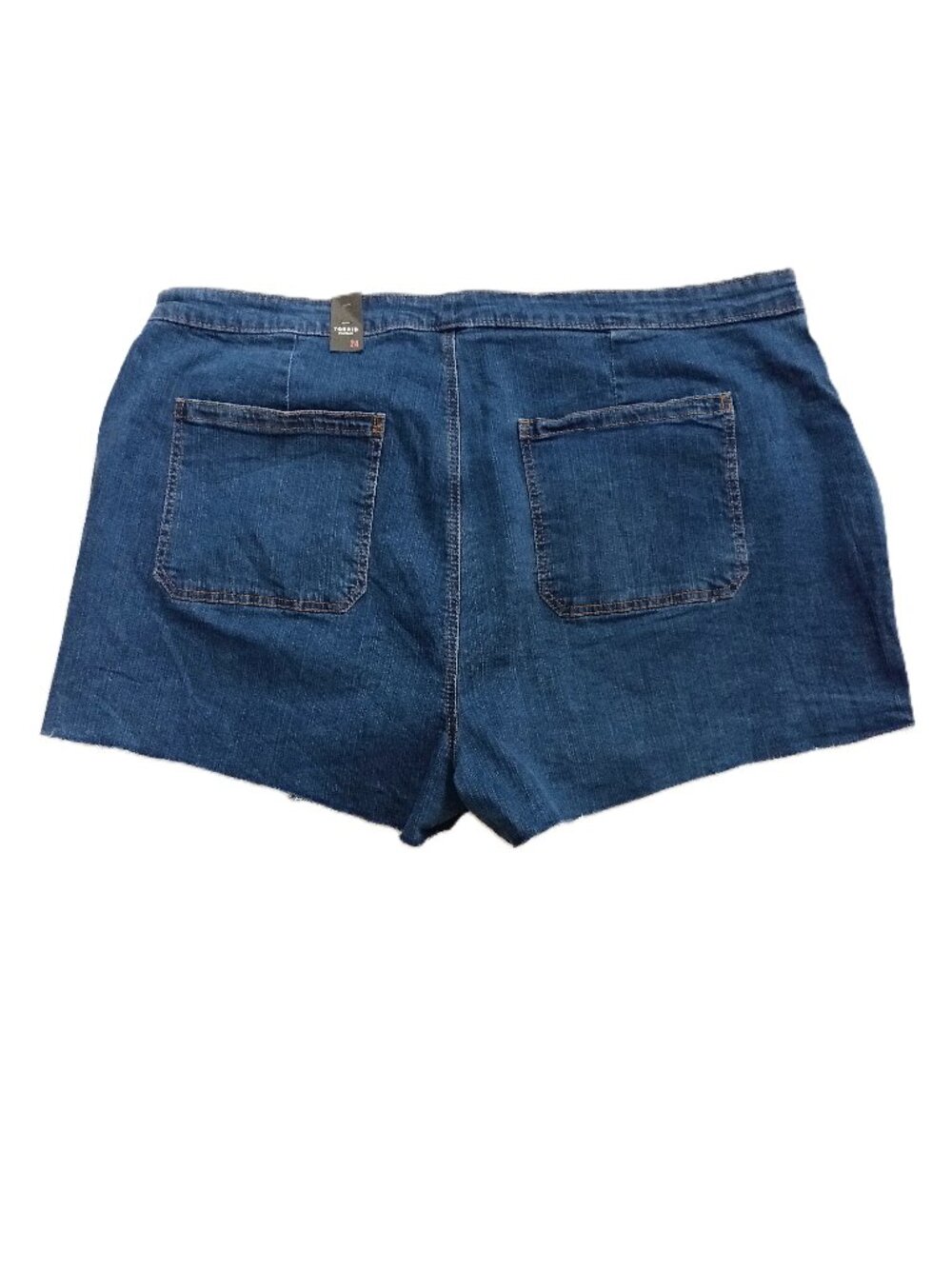 TORRID Mid-Rise Vintage Stretch Denim Skort. Plus Size 24 - Picture 11 of 15